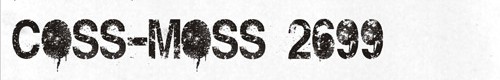 COSS-MOSS 2699